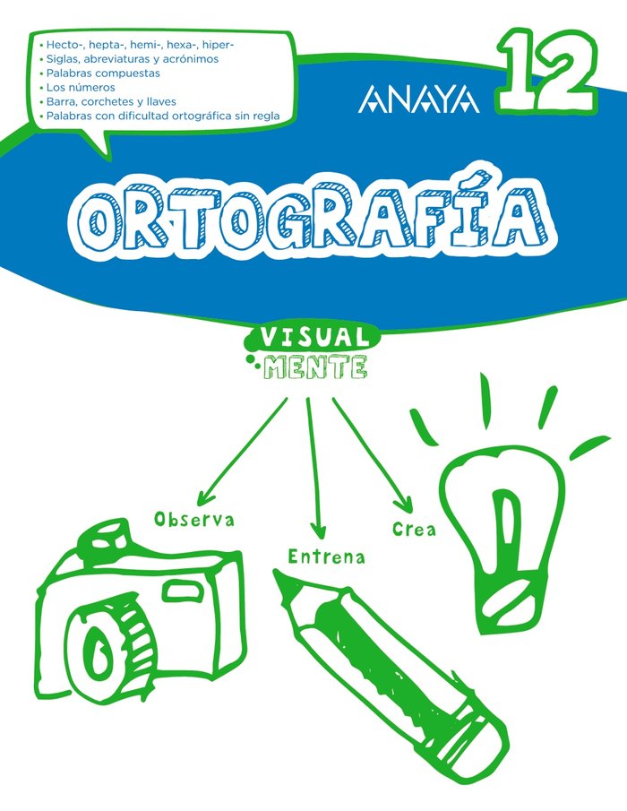 ORTOGRAFÍA 12. -6º EPR (Visualmente)