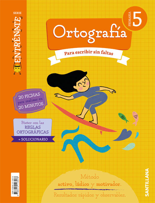 5PRI CUAD ORTOGRAFIA ENTRENATE ED18