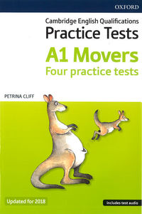 MOVERS PRACTICE TESTS SB+CD PK ED18