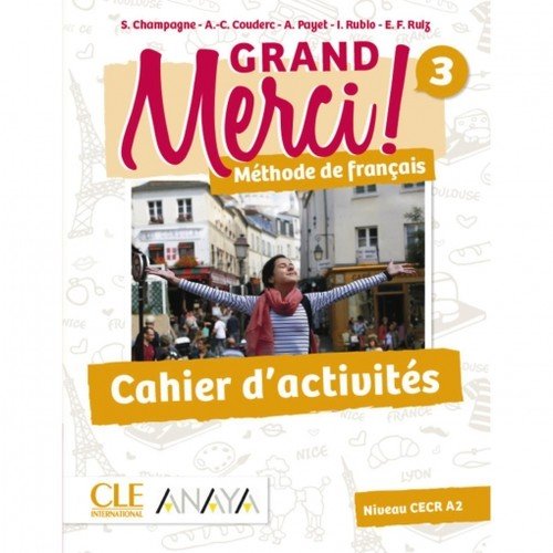 GRAND MERCI! 3. CAHIER D'ACTIVITÉS -3º ESO