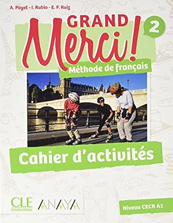 GRAND MERCI! 2. CAHIER D'ACTIVITÉS (FUNGIBLE) -2º ESO