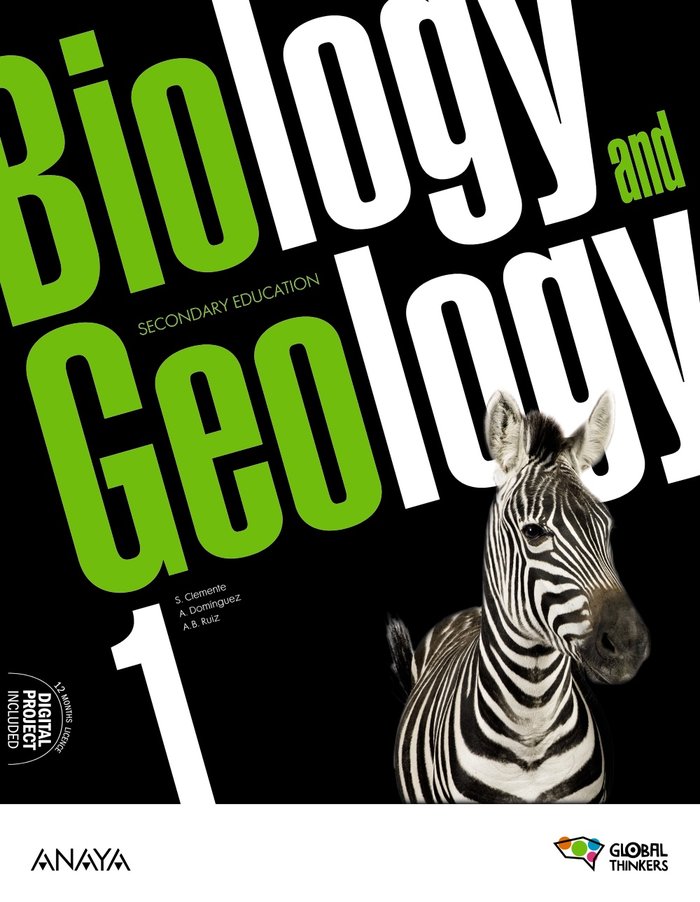 BIOLOGY AND GEOLOGY 1. STUDENT'S BOOK -1º ESO (Global Thinkers)