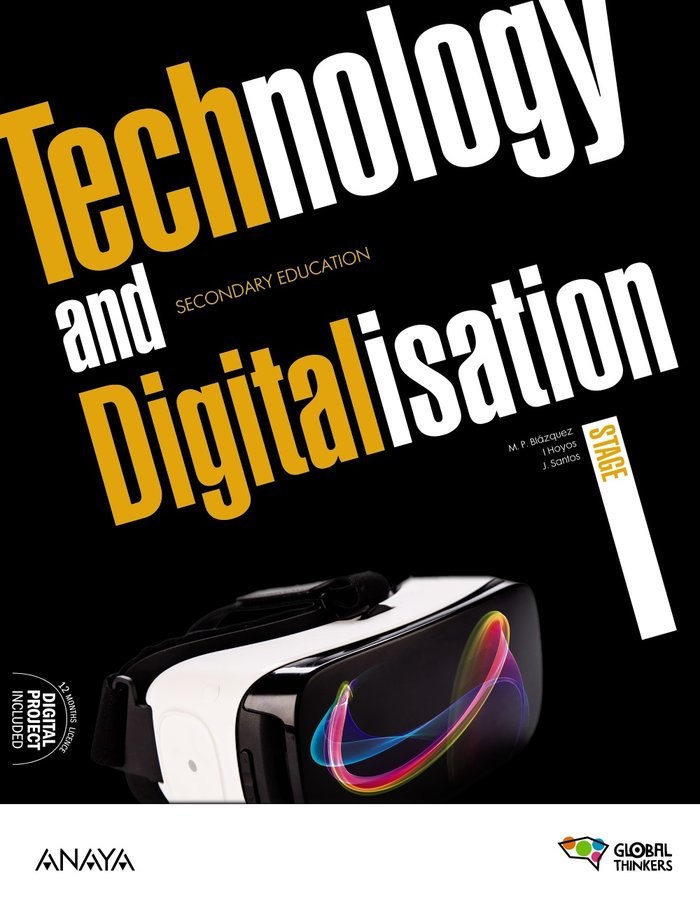 TECHNOLOGY AND DIGITALISATION. STAGE I.  STUDENT'S BOOK -1º ESO (Global Thinkers)