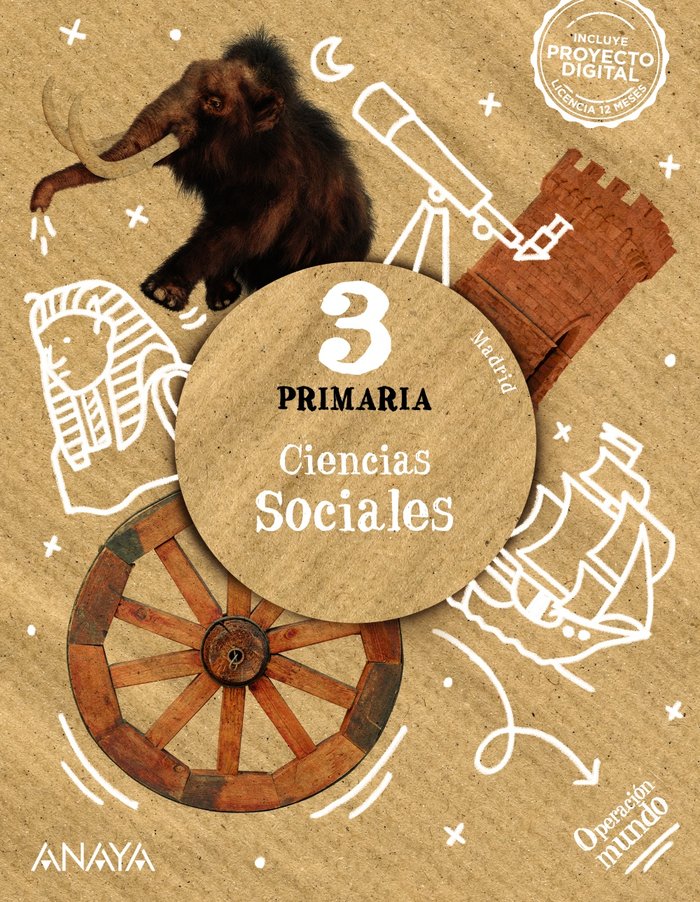 CIENCIAS SOCIALES 3. -3º EPR (Operación Mundo) (Comunidad de Madrid)