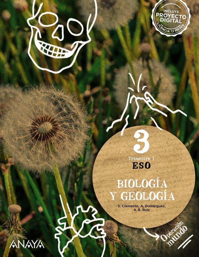 BIOLOGÍA Y GEOLOGÍA 3. -3º ESO (Operación Mundo) (Trimestres)