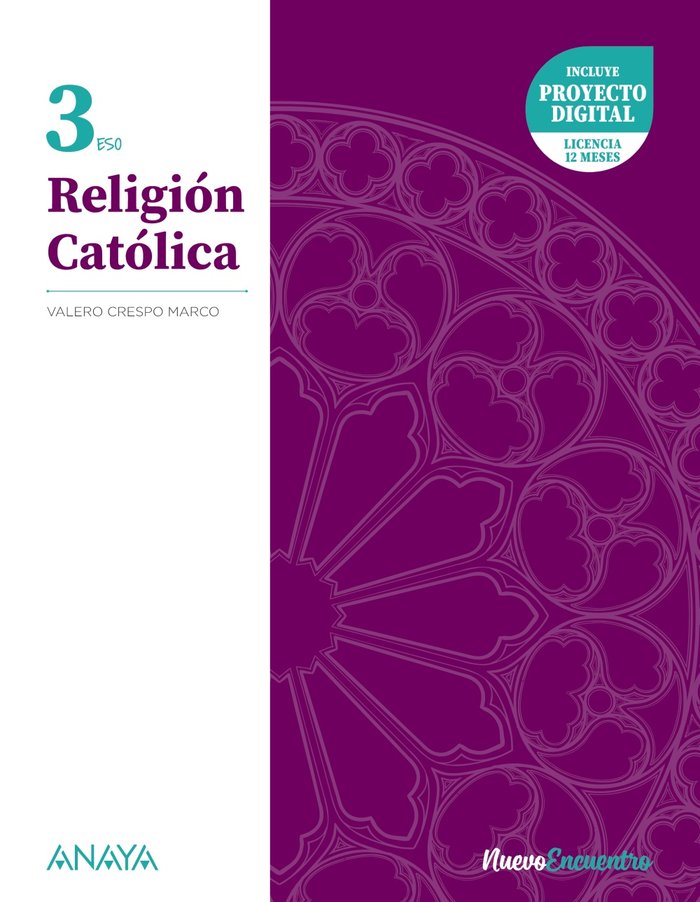 RELIGIÓN CATÓLICA 3. -3º ESO (Nuevo Encuentro)