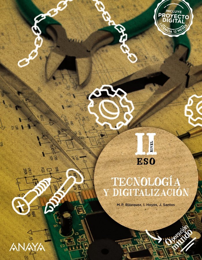 TECNOLOGÍA Y DIGITALIZACIÓN. NIVEL II. -3º ESO (Operación Mundo)