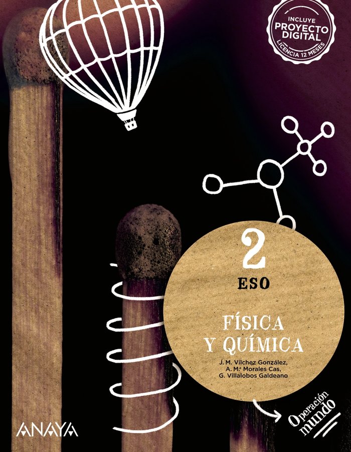 FÍSICA Y QUÍMICA 2 -2º ESO (Operación Mundo) (Trimestres)