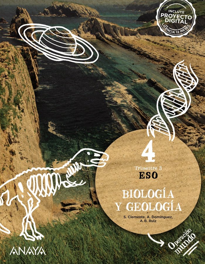 BIOLOGÍA Y GEOLOGÍA 4 -4º ESO (Operación Mundo) (Trimestres)