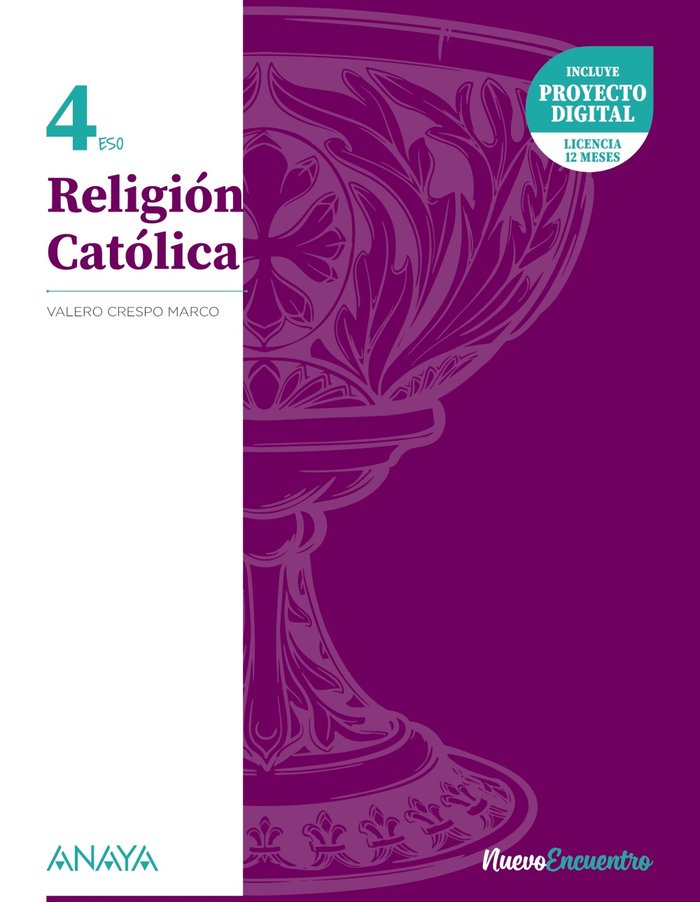 RELIGIÓN CATÓLICA 4. -4º ESO (Nuevo Encuentro)