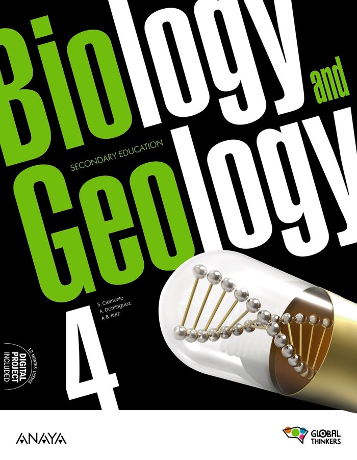 BIOLOGY AND GEOLOGY 4. STUDENT'S BOOK - 4º ESO - GLOBAL THINKERS