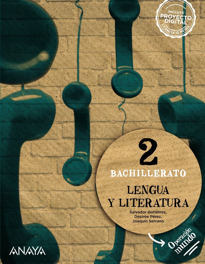 LENGUA Y LITERATURA 2 -2º Bach (Operación Mundo)