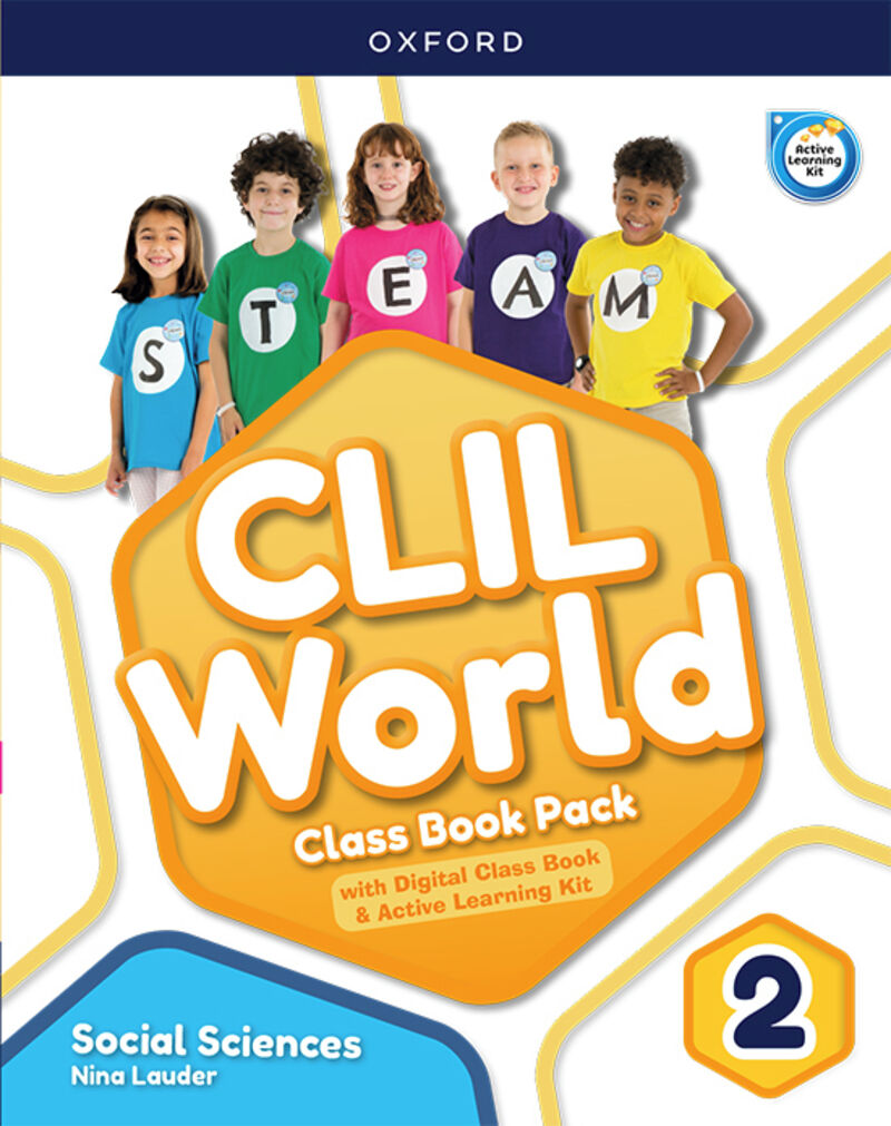 CLIL WORLD SOCIAL SCIENCE P2 CB PACK MAD