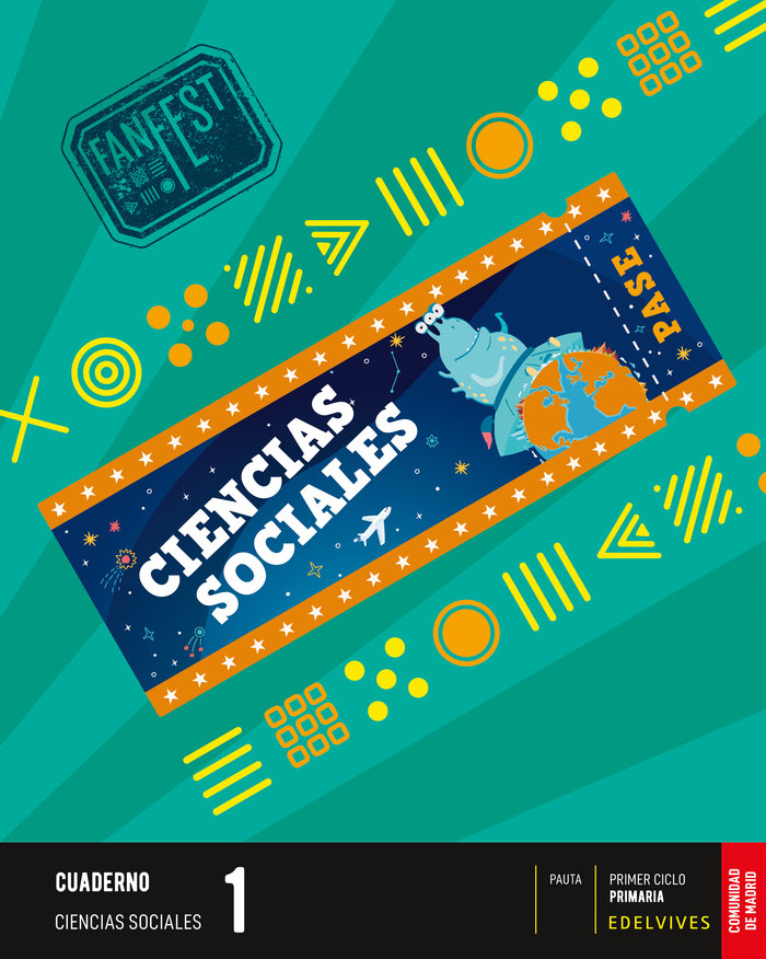 PROYECTO: FANFEST. CIENCIAS SOCIALES 1 - CUADERNO [COMUNIDAD DE MADRID]