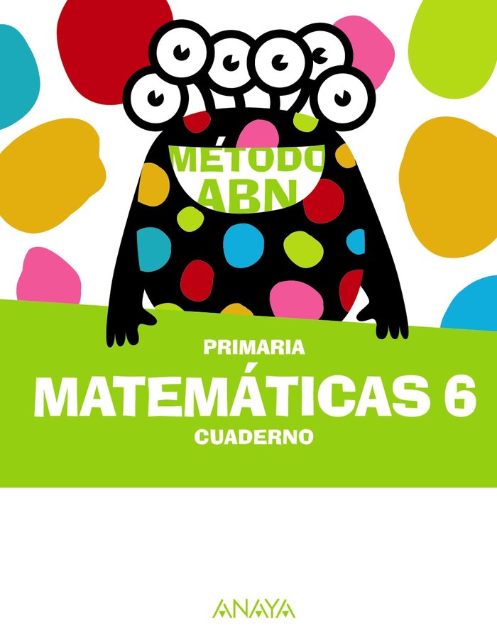 MATEMÁTICAS ABN 6. CUADERNO -6º EPR