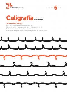 CUADERNO CALIGRAFIA 6 EP CUADRICULA 17