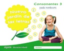 [9788490677322] NUEVO JARDIN LETRAS CONSONANTES 3 PAUTA EI 17 LECTOESCRITUR