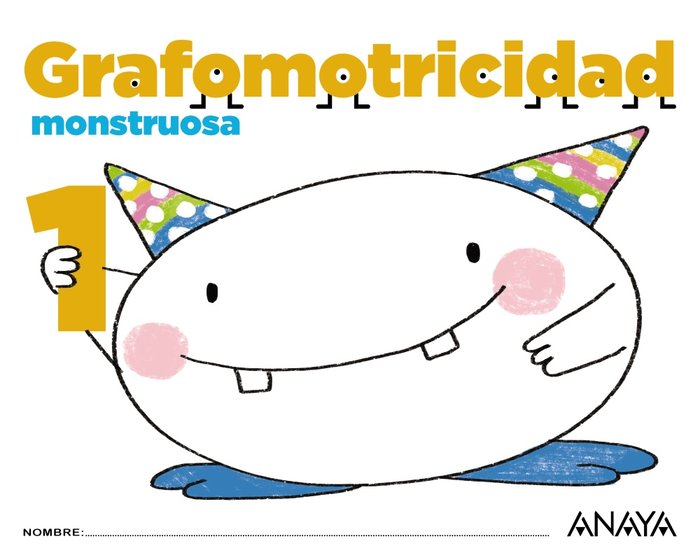 3 AÑOS - GRAFOMOTRICIDAD MONSTRUOSA 1