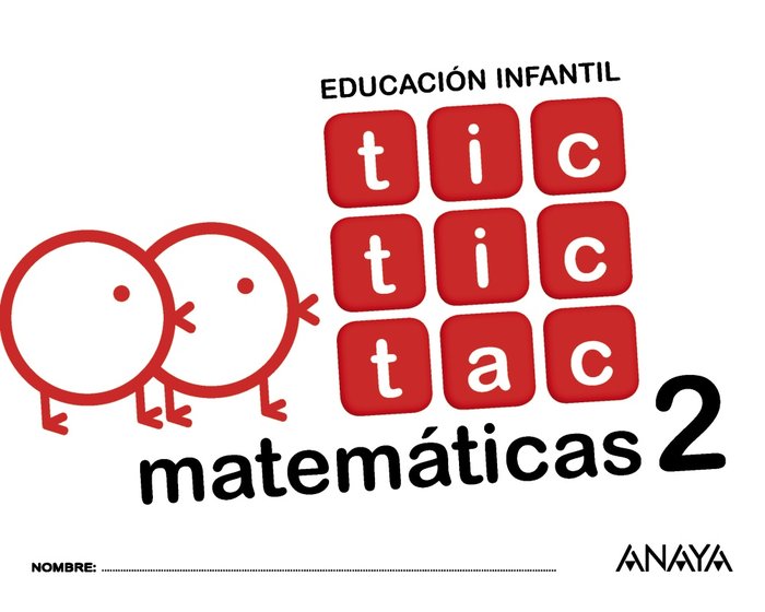 TIC TAC MATEMATICAS 2 EI 17