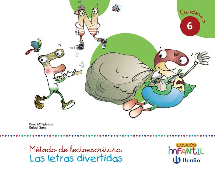 5 AÑOS - LETRAS DIVERTIDAS CUAD. 6