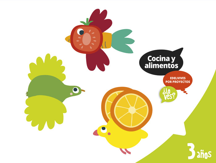 3 AÑOS - LO VES? - COCINA Y ALIMENTOS