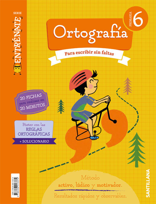 6PRI CUAD ORTOGRAFIA ENTRENATE ED18
