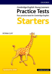 STARTERS PRACTICE TESTS SB+CD PK ED18