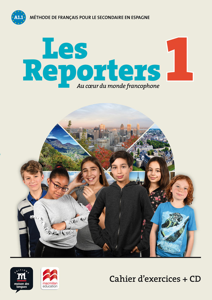 ESO 1 - LES REPORTERS 1 (A1.1) CAHIER (+CD)