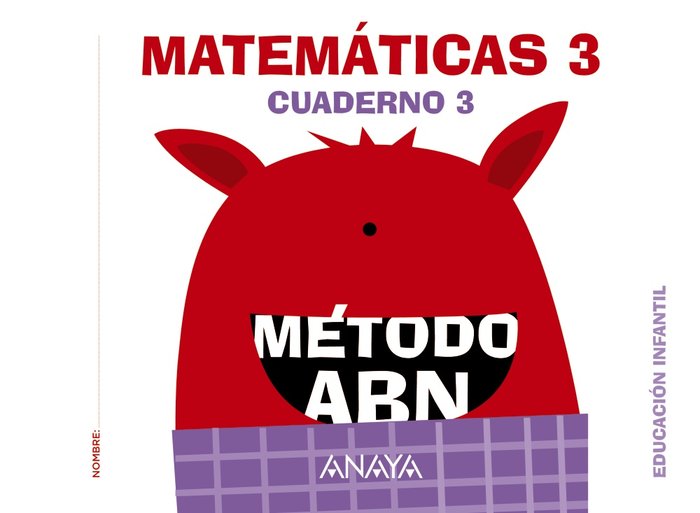 MATEMÁTICAS ABN. NIVEL 3. CUADERNO 3.