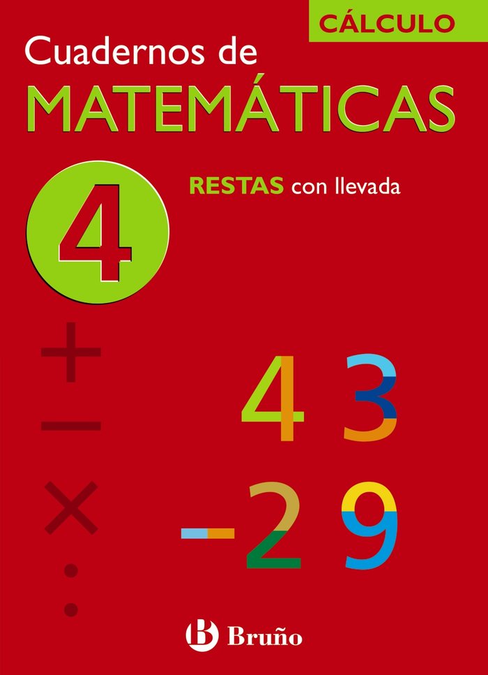 4 RESTAS CON LLEVADA - CUADERNO