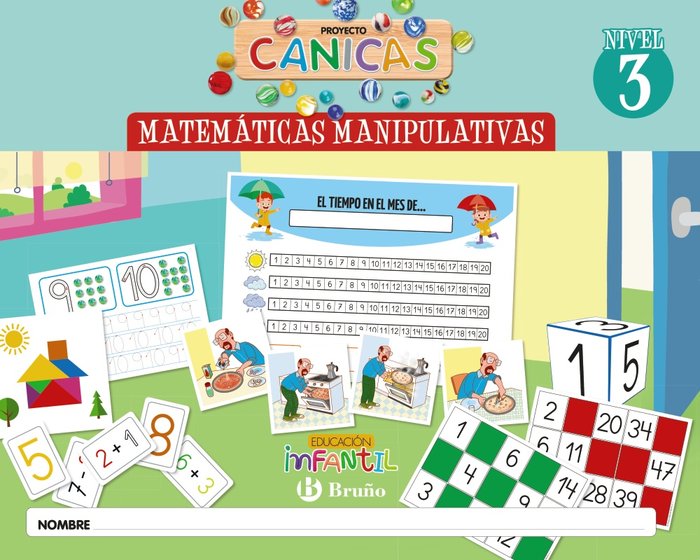 5 AÑOS - MATEMATICAS - CANICAS