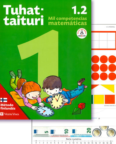 MATEMATICAS 1ºEP TUHATTAITURI 1.2 +FICHAS 19