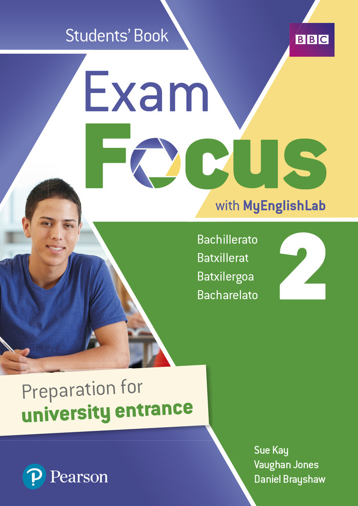 EXAM FOCUS 2 STUDENT\*S BOOK PRINT & DIGITAL INTERACTIVESTUDENT\*S BOOK - MYENGLISHLAB ACCESS CODE