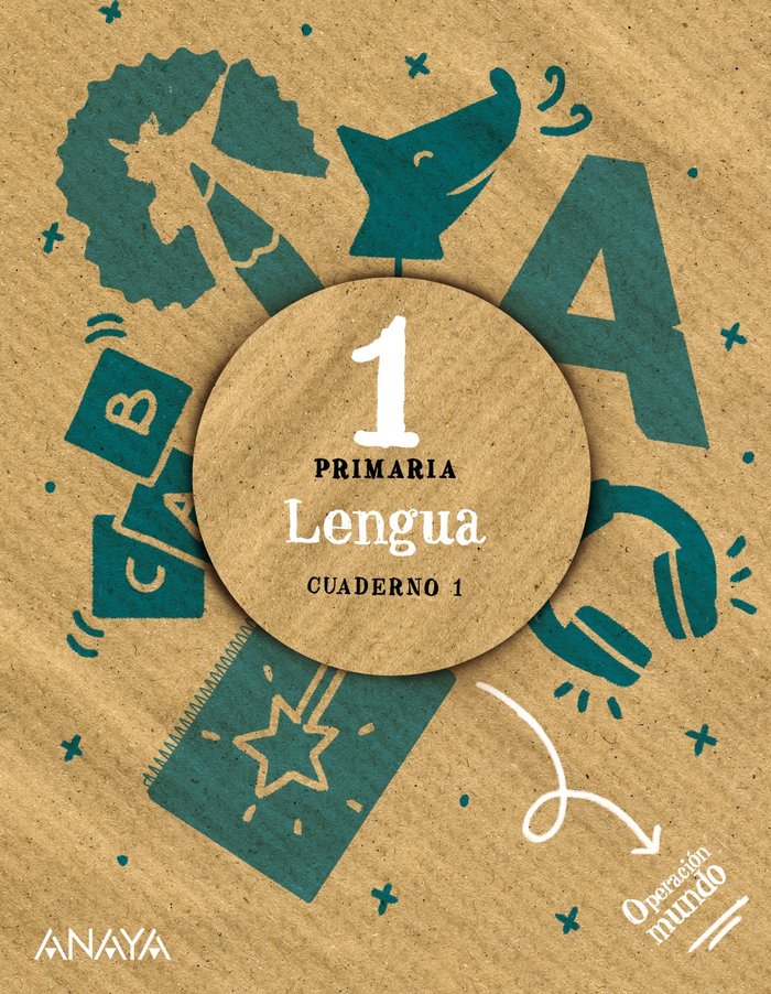 LENGUA 1. CUADERNO 1. OPERACIÓN MUNDO. PRIMARIA