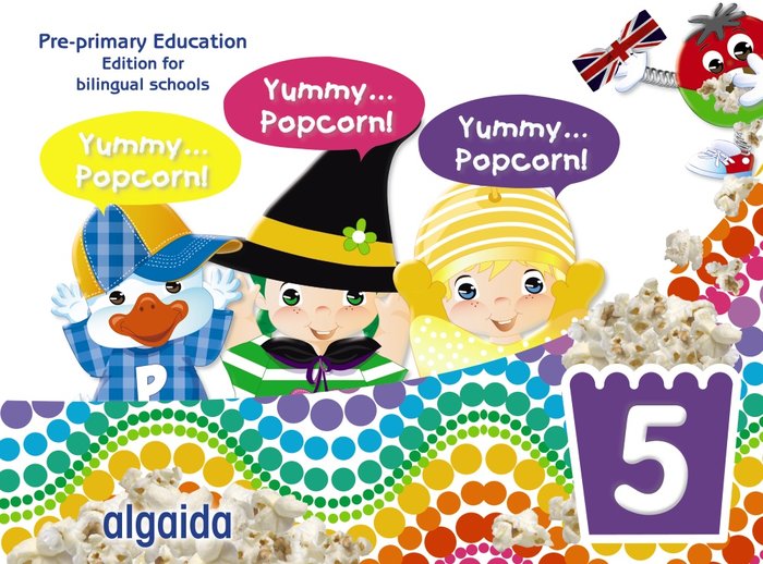 YUMMY... POPCORN! AGE 5. INFANTIL