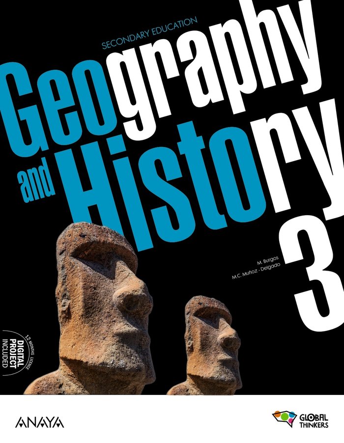 GEOGRAPHY AND HISTORY 3. STUDENT'S BOOK. GLOBAL THINKERS. ESO