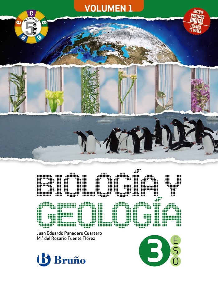 ESO 3 - BIOLOGIA Y GEOLOGIA (TRIM) - 5 ETAPAS