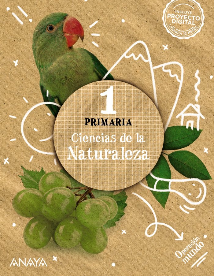 CIENCIAS DE LA NATURALEZA 1. CUADRÍCULA. OPERACIÓN MUNDO. PRIMARIA