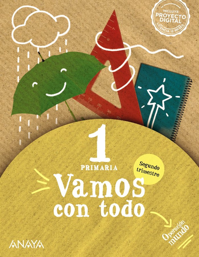 VAMOS CON TODO 1. SEGUNDO TRIMESTRE. OPERACIÓN MUNDO. PRIMARIA