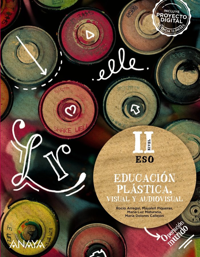 EDUCACIÓN PLÁSTICA, VISUAL Y AUDIOVISUAL. NIVEL II. (OPCIÓN NO FUNGIBLE). OPERACIÓN MUNDO. ESO