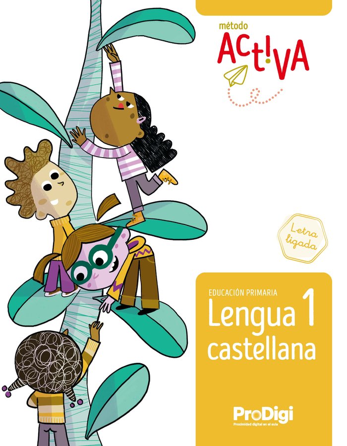LENGUA CASTELLANA 1ºEP LETRA LIGADA 22 ACTIVA PRODIGI