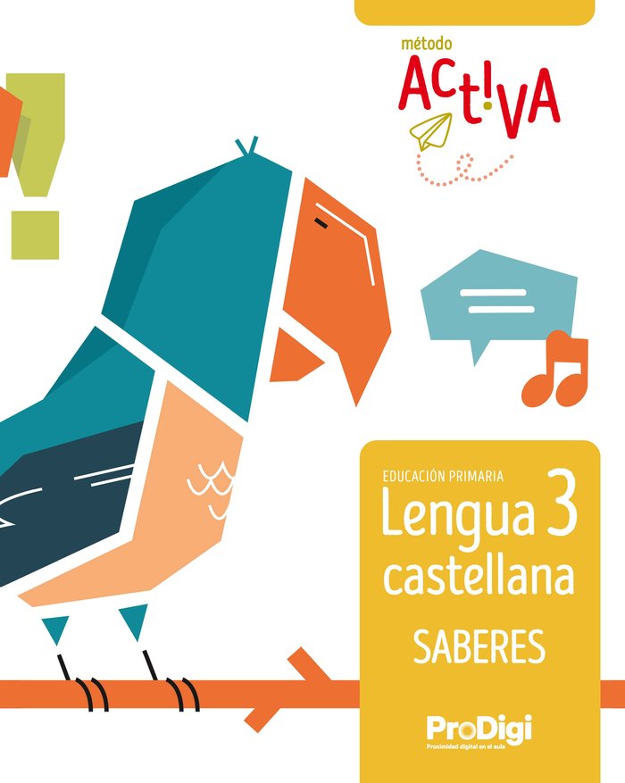 LENGUA CASTELLANA 3ºEP SABERES 22 ACTIVA PRODIGI