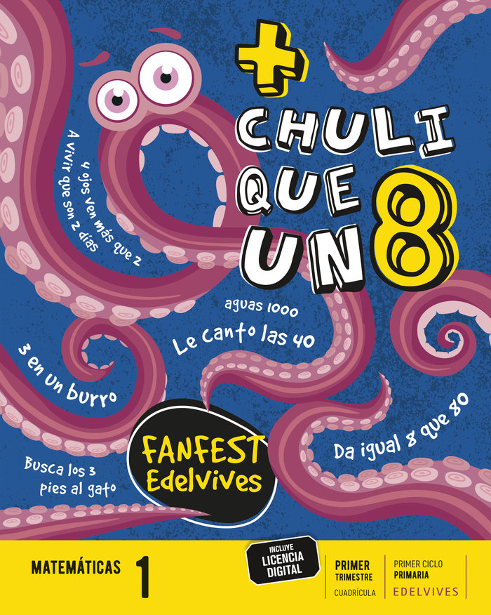 MATEMATICAS 1ºEP CUADRICULA 22 FANFEST