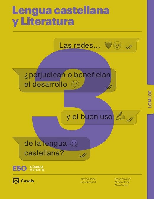 LENGUA LITERATURA 3ºESO 22 LOMLOE CODIGO ABIERTO