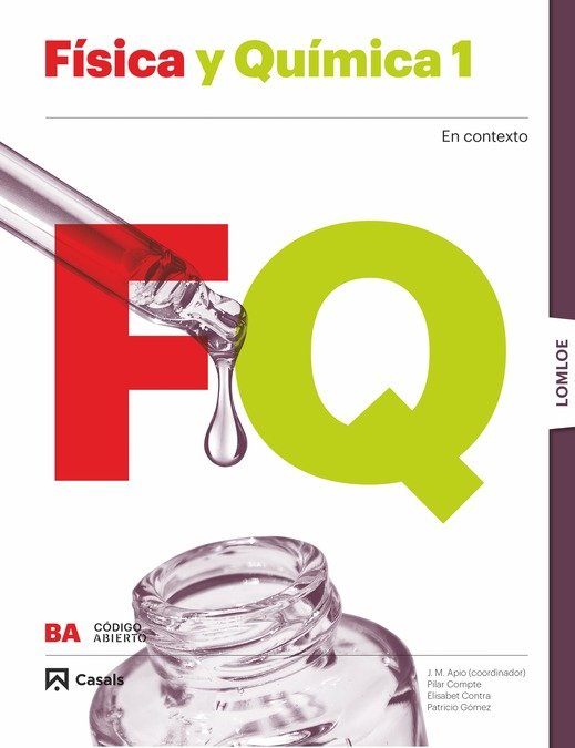 FISICA QUIMICA 1ºNB 22 LOMLOE CODIGO ABIERTO