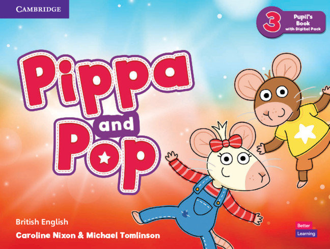 PIPPA AND POP 3 ST WITH DIGITAL PACK BRITISH ENGLISH