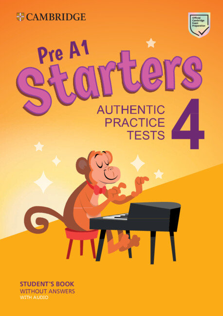 PRE A1 STARTERS 4 ST WITHOUT ANSWERS WITH AUDIO