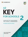 [9781009001250] A2 KEY FOR SCHOOLS 2 ST WITHOUT ANSWERS 22