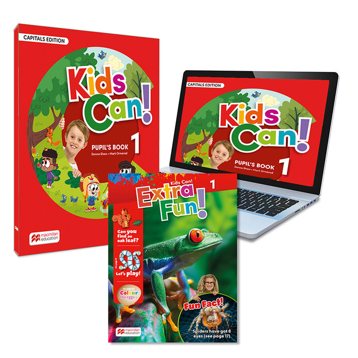 EP 1 - KIDS CAN! 1 CAP LETTERS SB +EXTRAFUN EPK