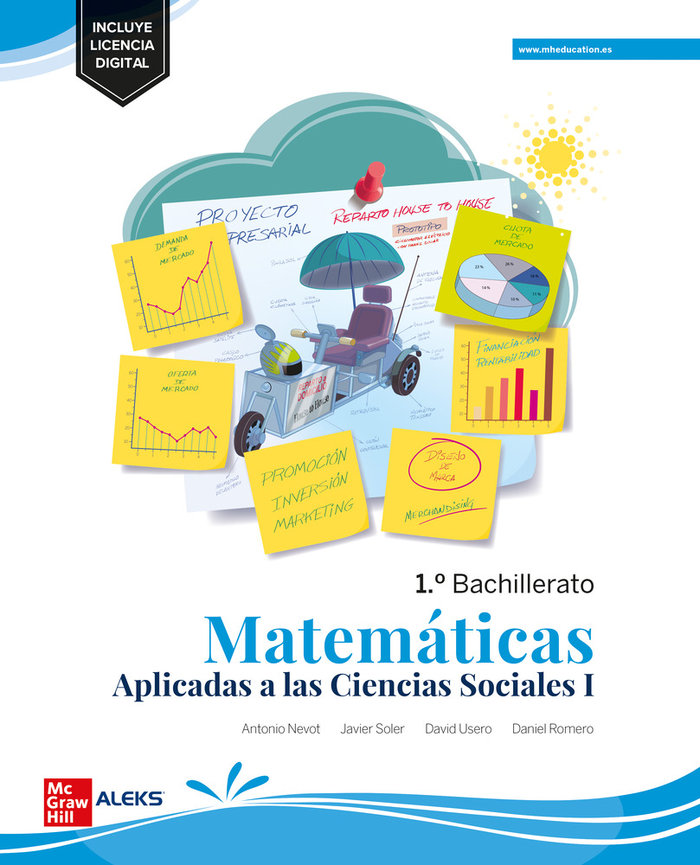 MATEMÁTICAS APLICADAS A LAS CIENCIAS SOCIALES 1 BACHILLERATO. EDICIÓN LOMLOE